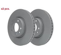X2 PCS FRONT BRAKE DISC ROTORS SET L&R SIDES 24.0128-0104.1 ATE I
