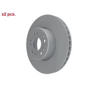 X2 PCS FRONT BRAKE DISC ROTORS SET L&R SIDES 24.0130-0100.1 ATE I