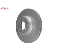 X2 PCS FRONT BRAKE DISC ROTORS SET L&R SIDES 24.0130-0192.1 ATE I