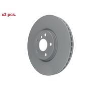 X2 PCS FRONT BRAKE DISC ROTORS SET L&R SIDES 24.0130-0251.1 ATE I