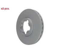 X2 PCS FRONT BRAKE DISC ROTORS SET L&R SIDES 24.0133-0102.1 ATE I