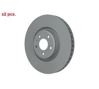X2 PCS FRONT BRAKE DISC ROTORS SET L&R SIDES 24.0134-0110.1 ATE I