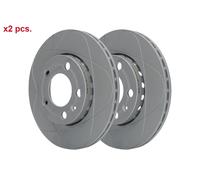 X2 PCS FRONT BRAKE DISC ROTORS SET L&R SIDES 24.0318-0137.1 ATE I