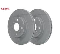 X2 PCS FRONT BRAKE DISC ROTORS SET L&R SIDES 24.0320-0175.1 ATE I
