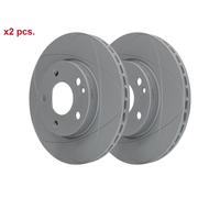 X2 PCS FRONT BRAKE DISC ROTORS SET L&R SIDES 24.0322-0232.1 ATE I