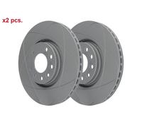 X2 PCS FRONT BRAKE DISC ROTORS SET L&R SIDES 24.0325-0142.1 ATE I
