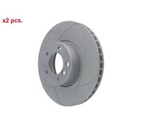 X2 PCS FRONT BRAKE DISC ROTORS SET L&R SIDES 24.0330-0107.1 ATE I