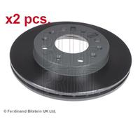 X2 PCS FRONT BRAKE DISC ROTORS SET L&R SIDES ADJ134333 BLUE PRINT I