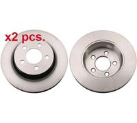 X2 PCS FRONT BRAKE DISC ROTORS SET L&R SIDES DF6264 TRW I