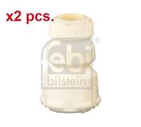 X2 PCS FRONT FITS BOTH SIDES RUBBER BUFFER SET SUSPENSION 103822 FEBI BILSTEI
