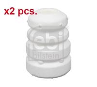 X2 PCS FRONT FITS BOTH SIDES RUBBER BUFFER SET SUSPENSION 104452 FEBI BILSTEI