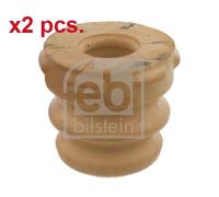 X2 PCS FRONT FITS BOTH SIDES RUBBER BUFFER SET SUSPENSION 23590 FEBI BILSTEIN