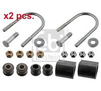 X2 PCS FRONT FITS BOTH SIDES STABILISER BUSH MOUNTING BEARING SET 07207 FEBI