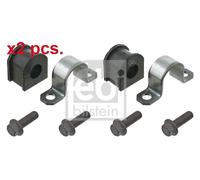 X2 PCS FRONT FITS BOTH SIDES STABILISER BUSH MOUNTING BEARING SET 27400 FEBI