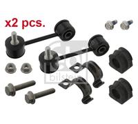 X2 PCS FRONT FITS BOTH SIDES STABILISER BUSH MOUNTING BEARING SET 36758 FEBI