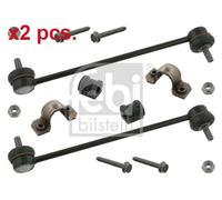 X2 PCS FRONT FITS BOTH SIDES STABILISER BUSH MOUNTING BEARING SET 37076 FEBI