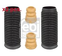 X2 PCS FRONT FITS BOTH SIDES TOP STRUT MOUNTING KIT CUSHION L&R 106129 FEBI B