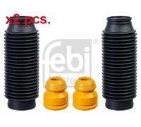 X2 PCS FRONT FITS BOTH SIDES TOP STRUT MOUNTING KIT CUSHION L&R 108942 FEBI B