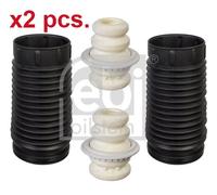 X2 PCS FRONT FITS BOTH SIDES TOP STRUT MOUNTING KIT CUSHION L&R 109376 FEBI B