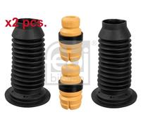 X2 PCS FRONT FITS BOTH SIDES TOP STRUT MOUNTING KIT CUSHION L&R 170969 FEBI B