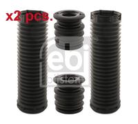 X2 PCS FRONT FITS BOTH SIDES TOP STRUT MOUNTING KIT CUSHION L&R 172135 FEBI B