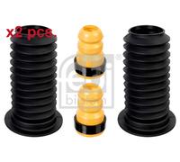 X2 PCS FRONT FITS BOTH SIDES TOP STRUT MOUNTING KIT CUSHION L&R 176410 FEBI B