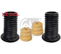 X2 PCS FRONT FITS BOTH SIDES TOP STRUT MOUNTING KIT CUSHION L&R 180258 FEBI B