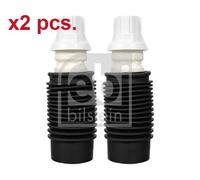 X2 PCS FRONT FITS BOTH SIDES TOP STRUT MOUNTING KIT CUSHION L&R 180805 FEBI B