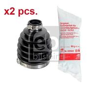 X2 PCS FRONT FITS BOTH SIDES WHEEL DRIVE | BELLOW 180207 FEBI BILSTEIN I