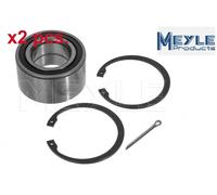 X2 PCS FRONT FITS BOTH SIDES WHEEL HUB BEARING 614 160 0005 MEYLE I