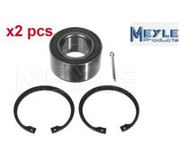 X2 PCS FRONT FITS BOTH SIDES WHEEL HUB BEARING 614 160 0006 MEYLE I