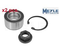 X2 PCS FRONT FITS BOTH SIDES WHEEL HUB BEARING 714 502 0007 MEYLE I