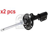 X2 PCS FRONT LEFT AND RIGHT 193470 SHOCK ABSORBER FEBI BILSTEIN