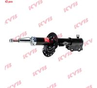 X2 PCS FRONT LEFT AND RIGHT 3320020 SHOCK ABSORBER KYB
