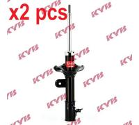 X2 PCS FRONT LEFT AND RIGHT 332155 SHOCK ABSORBER KYB