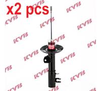 X2 PCS FRONT LEFT AND RIGHT 3330040 SHOCK ABSORBER KYB