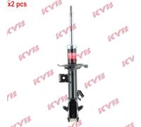 X2 PCS FRONT LEFT AND RIGHT 3330054 SHOCK ABSORBER KYB