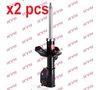 X2 PCS FRONT LEFT AND RIGHT 333350 SHOCK ABSORBER KYB