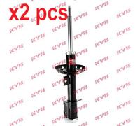 X2 PCS FRONT LEFT AND RIGHT 333756 SHOCK ABSORBER KYB