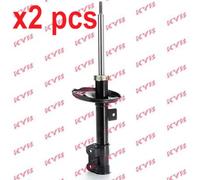 X2 PCS FRONT LEFT AND RIGHT 333766 SHOCK ABSORBER KYB