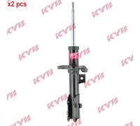 X2 PCS FRONT LEFT AND RIGHT 3338072 SHOCK ABSORBER KYB