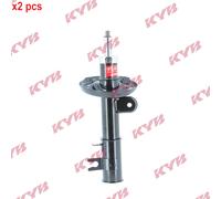 X2 PCS FRONT LEFT AND RIGHT 3340213 SHOCK ABSORBER KYB
