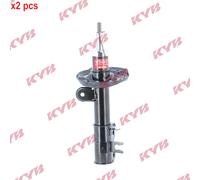 X2 PCS FRONT LEFT AND RIGHT 3340214 SHOCK ABSORBER KYB