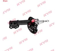 X2 PCS FRONT LEFT AND RIGHT 3340222 SHOCK ABSORBER KYB
