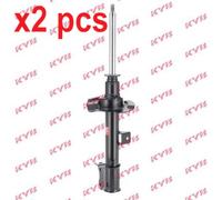 X2 PCS FRONT LEFT AND RIGHT 334333 SHOCK ABSORBER KYB