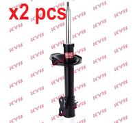 X2 PCS FRONT LEFT AND RIGHT 334360 SHOCK ABSORBER KYB