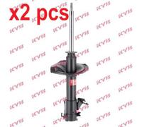 X2 PCS FRONT LEFT AND RIGHT 334367 SHOCK ABSORBER KYB
