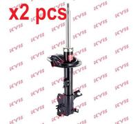 X2 PCS FRONT LEFT AND RIGHT 334381 SHOCK ABSORBER KYB