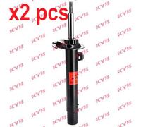 X2 PCS FRONT LEFT AND RIGHT 334614 SHOCK ABSORBER KYB