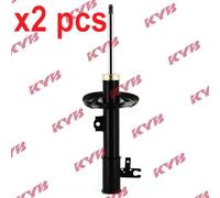 X2 PCS FRONT LEFT AND RIGHT 334635 SHOCK ABSORBER KYB